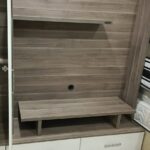 Ahşap desenli tv ünitesi